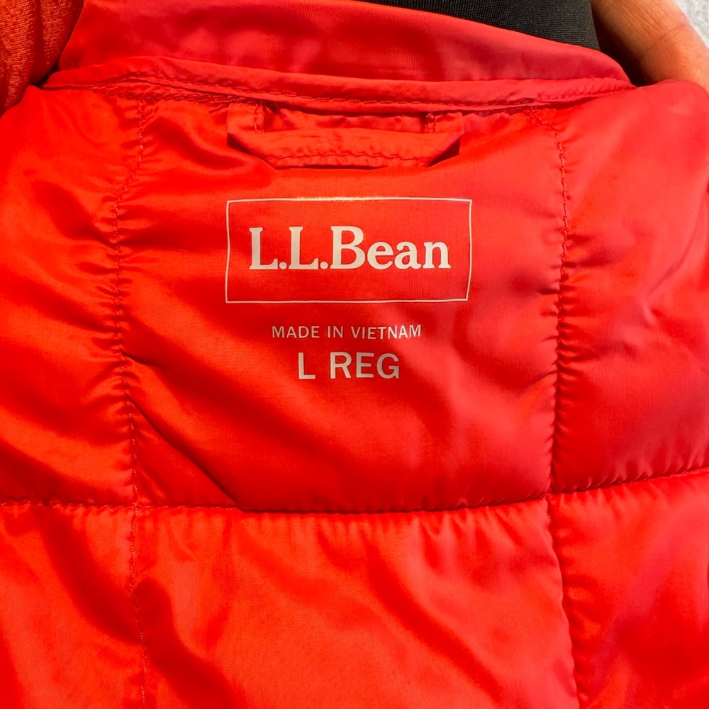 Llbean Light Weight Down Coat - image 3